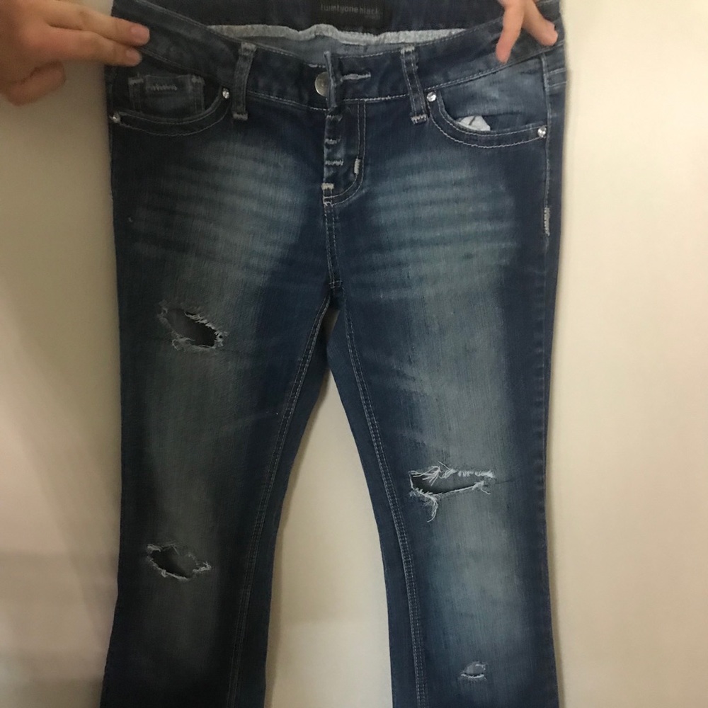 Boot cut jeans